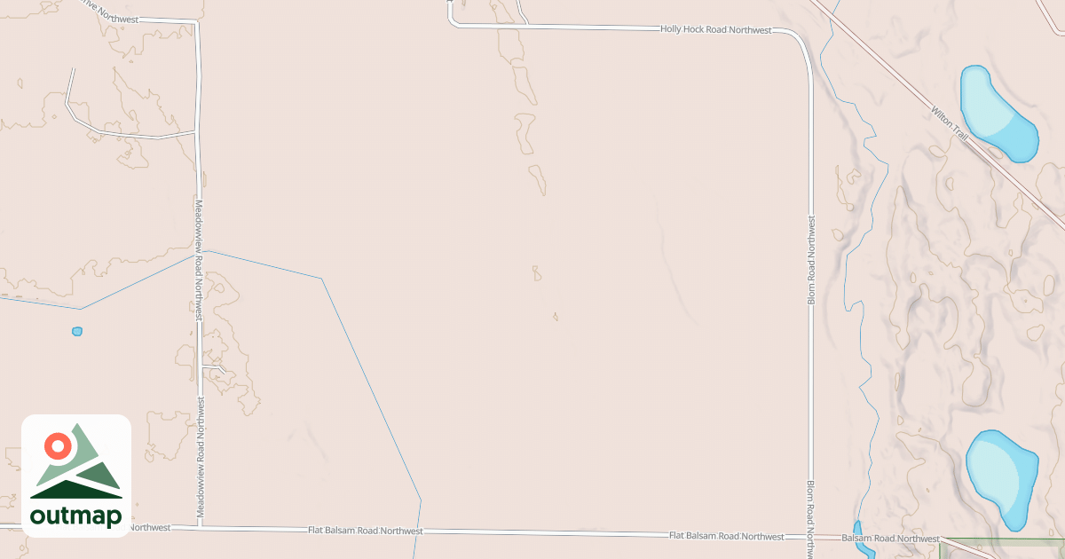 Map of Wilton Trails Northwest