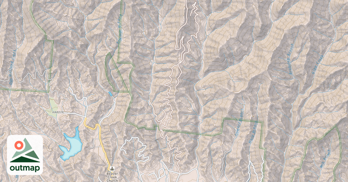 Map of TATHAM GAP