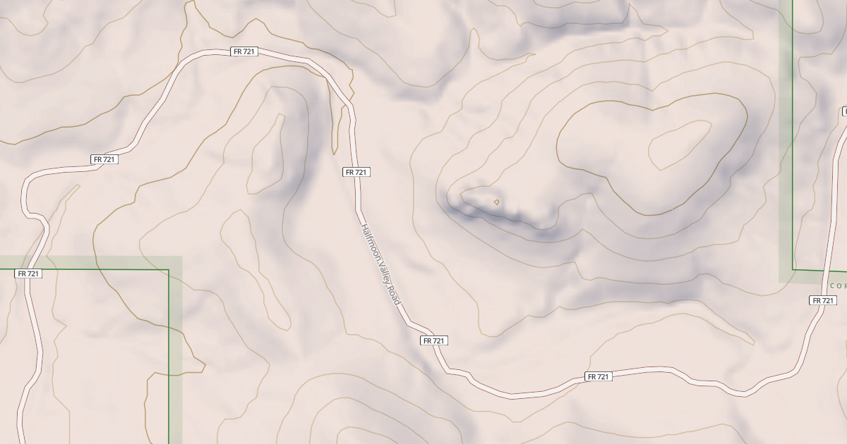 Map preview of HALFMOON VALLEY