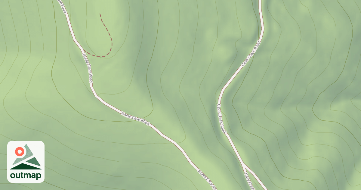 Map of HORSE SPUR
