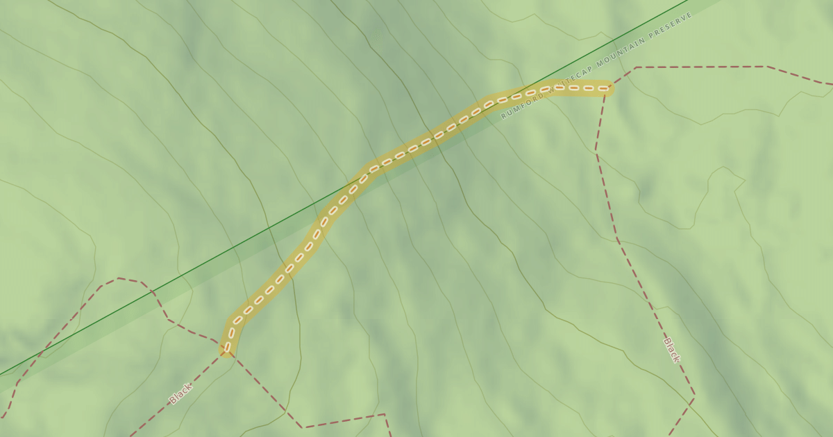 Map preview of Horseshoe glade