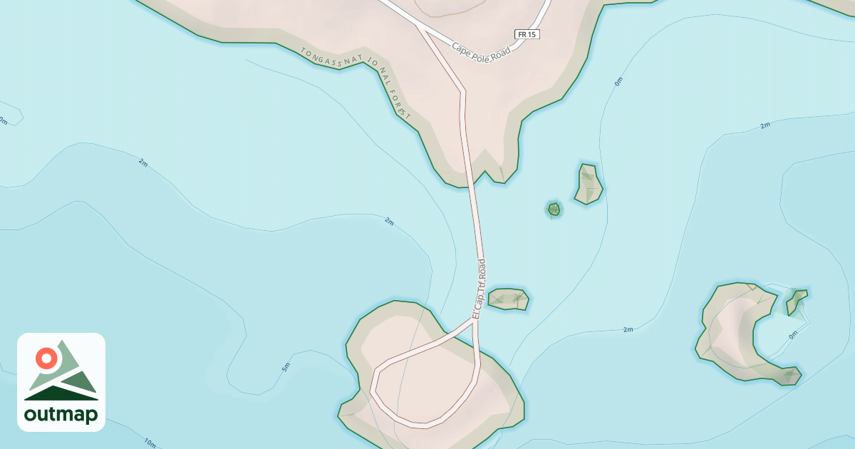 Map of EL CAP TTF