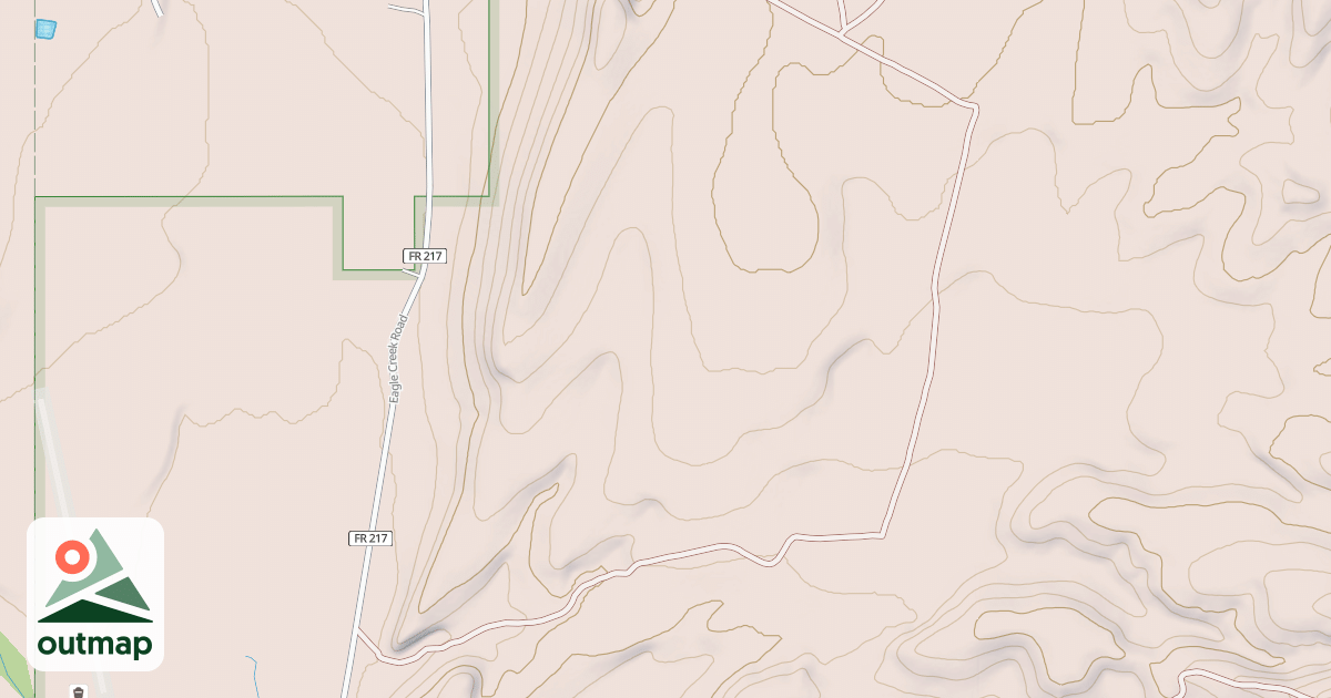 Map of USFS National Forest System Roads {12CBAB6B-E41A-46B2-9771-0EBE3A23D2FF}