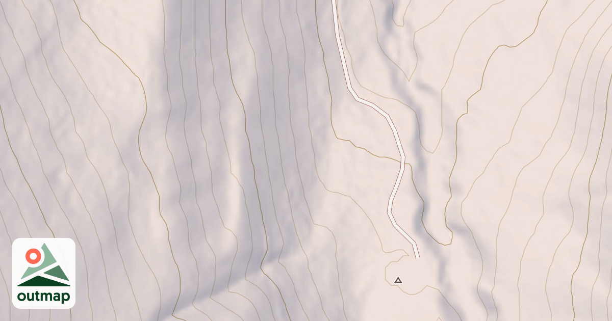 Map of Hot Creek