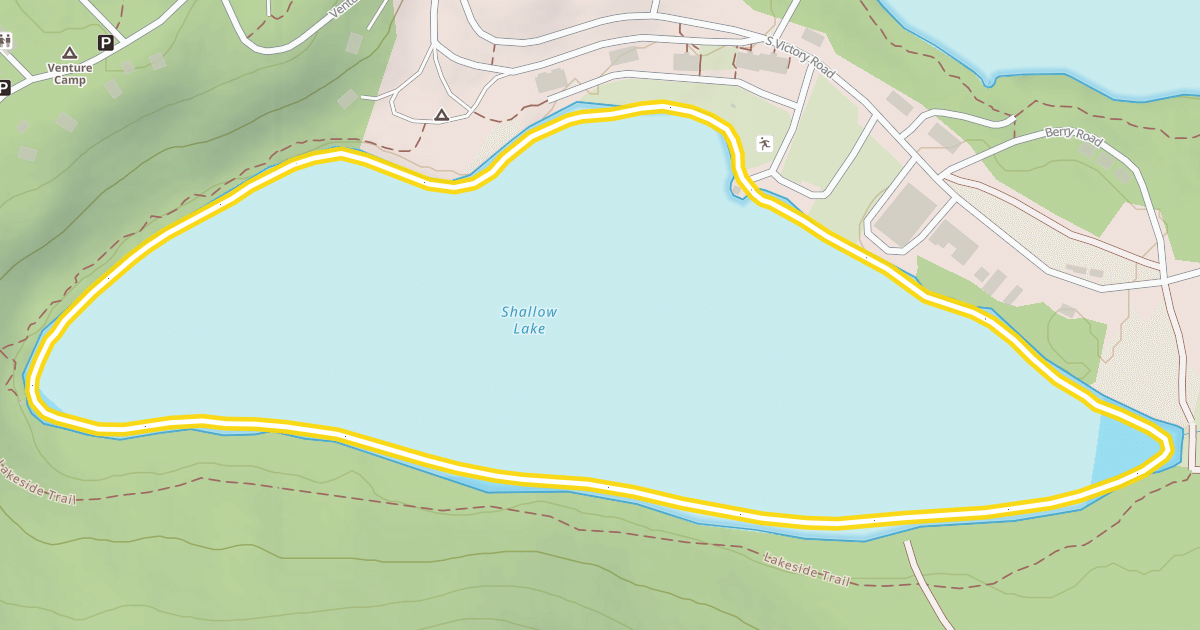 Map preview of Shallow Lake XC Loop