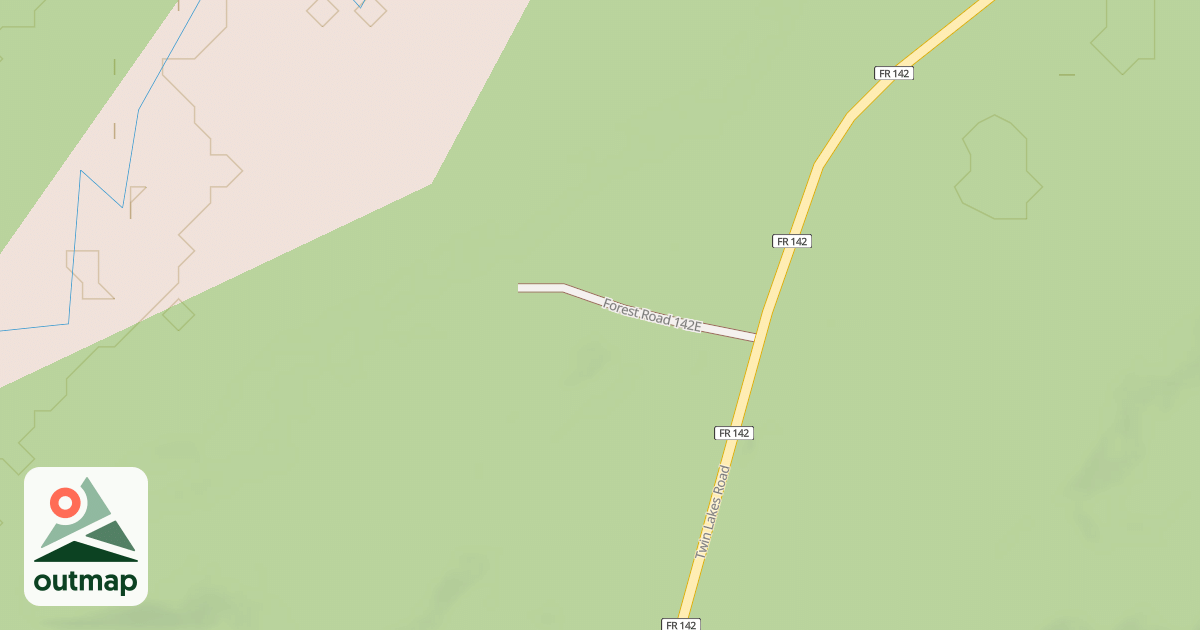 Map of FR 142E