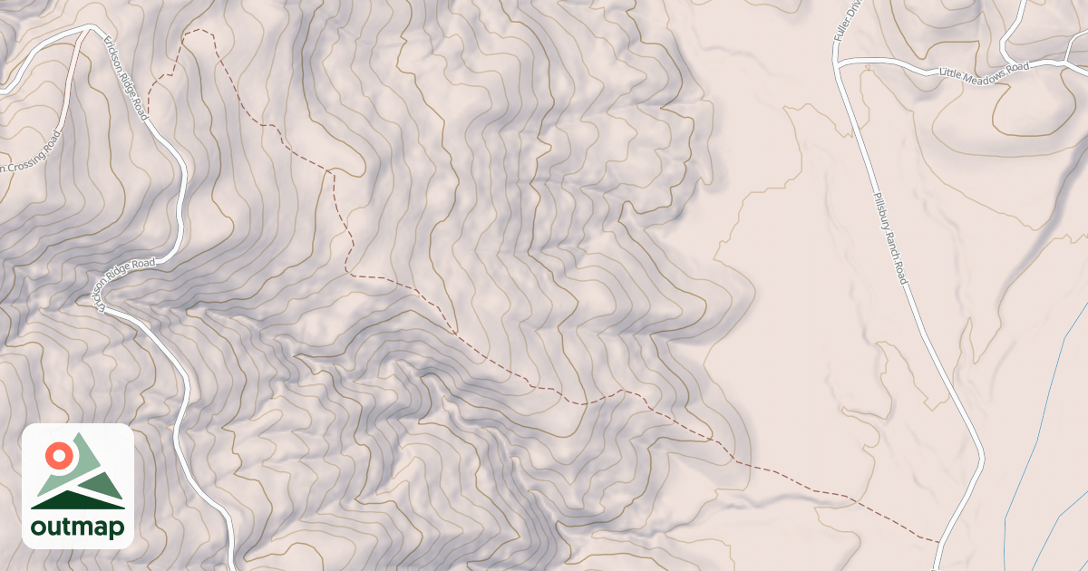 Map of COYOTE ROCK