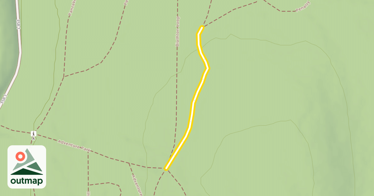 Map of Biathlon Loop