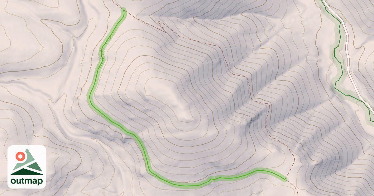 Map of Evening Sun Loop