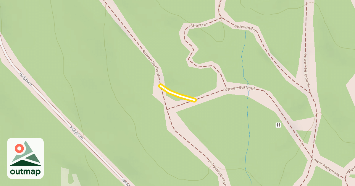 Map of Upper Burfield