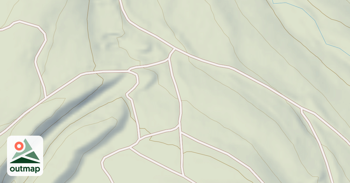 Map of Whiskey Springs Trails in Clinton