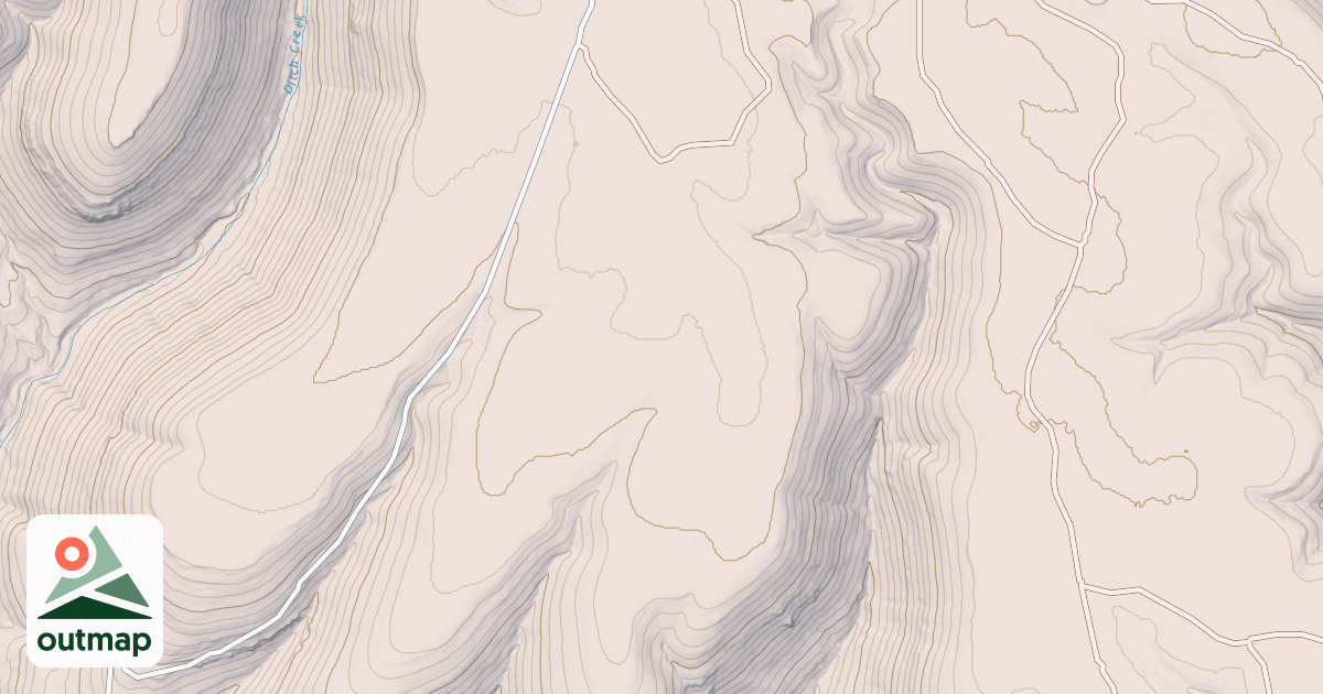 Map of USFS Motor Vehicle Use Map Roads {4DDBE328-BE2A-48C8-BBE6-5230A9C3104B}