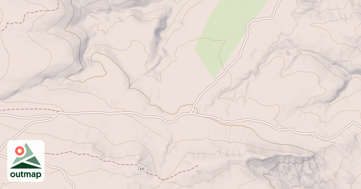 Map of Beanfield Ridge