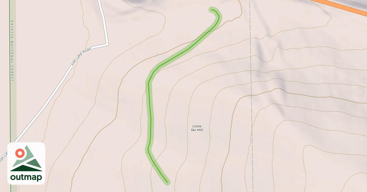 Map of Get Back Trail