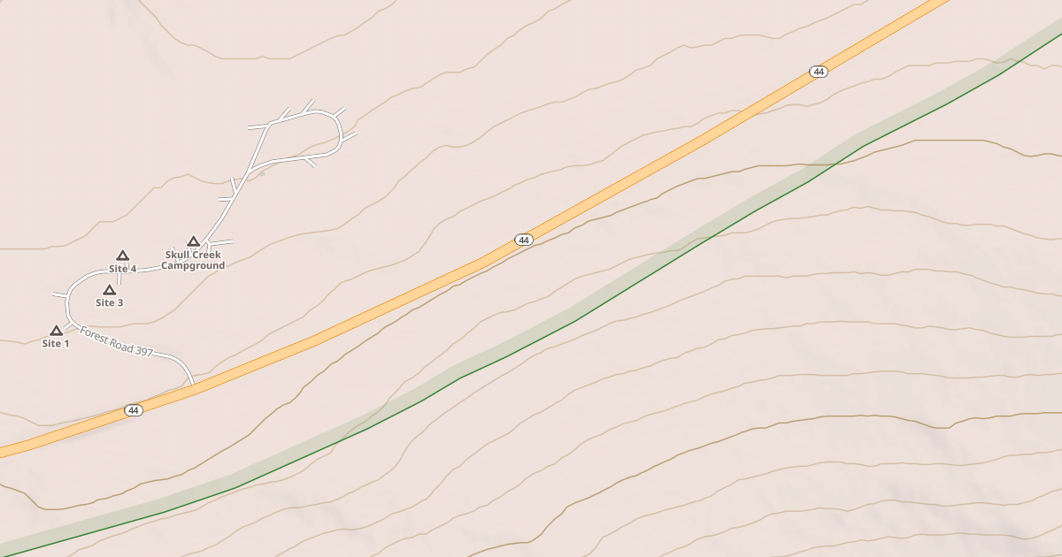 Map preview of DON HATCH MEMORIAL SNOWMOBILE