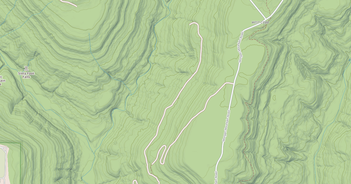 Map preview of USFS National Forest System Roads {719E6B8F-7873-4D2C-968E-0A1D96E390BC}