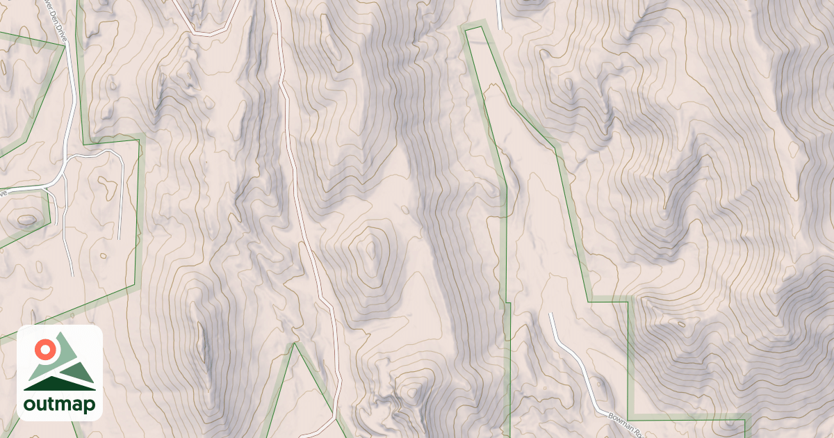 Map of BOWMAN BR 1A
