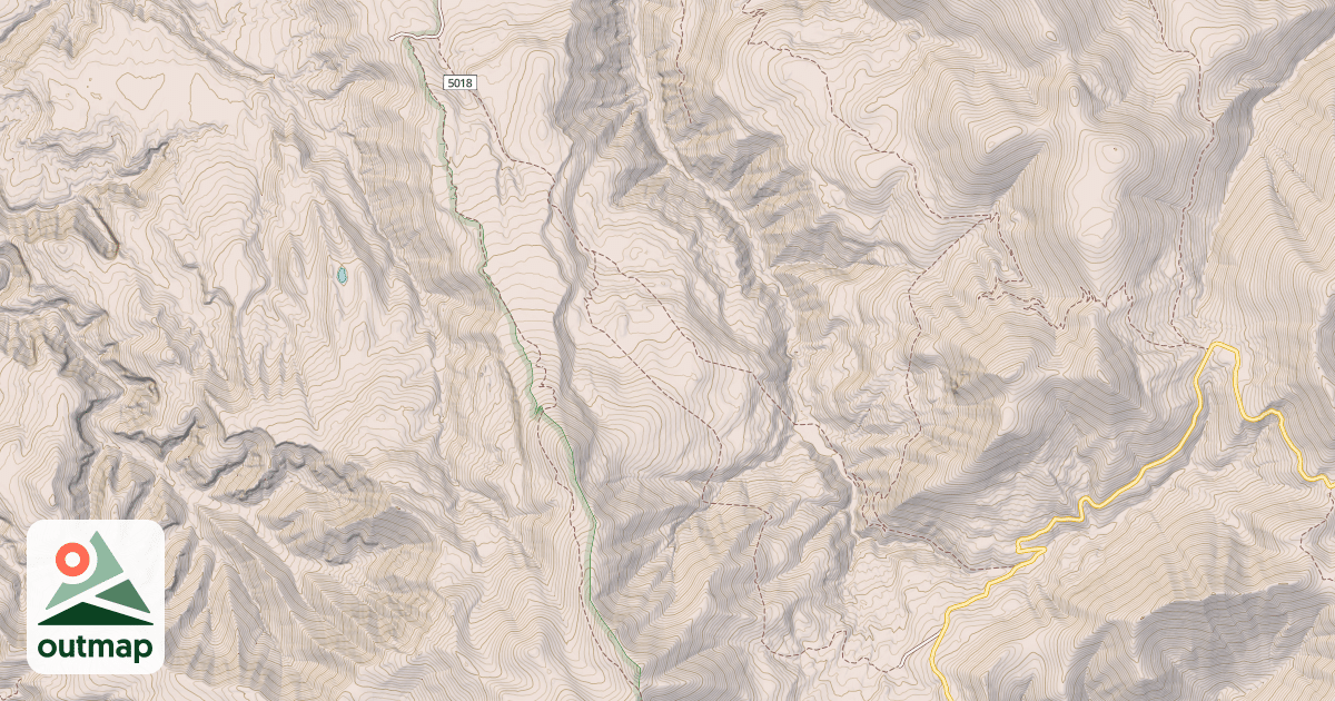 Map of ASPEN FLAT