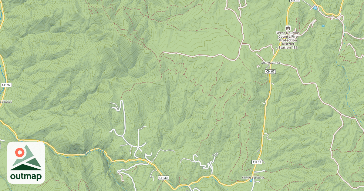 Map of Bear Mountain