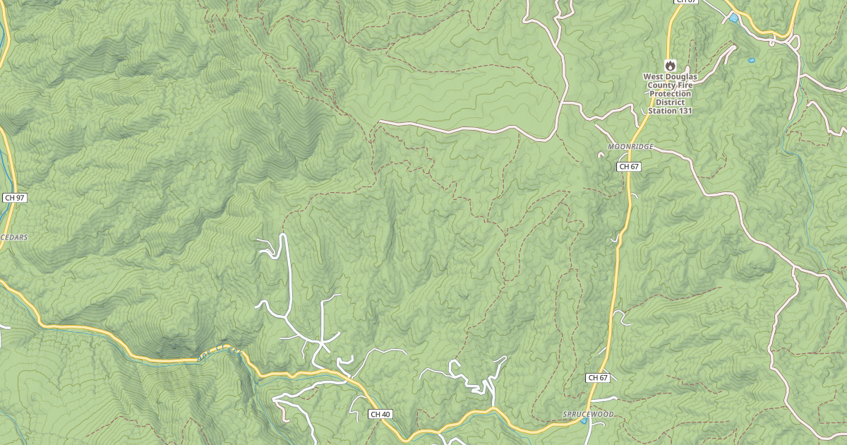 Map preview of Bear Mountain
