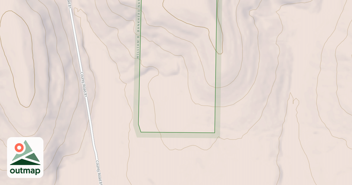 Map of FLINT CREEK SPUR