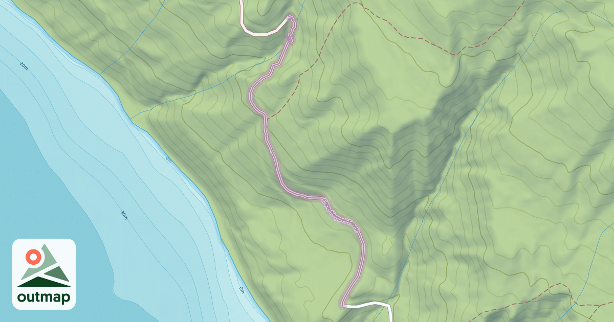 Map of Cape Keppel Track