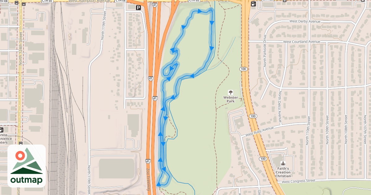 Map of Oak Hill 2