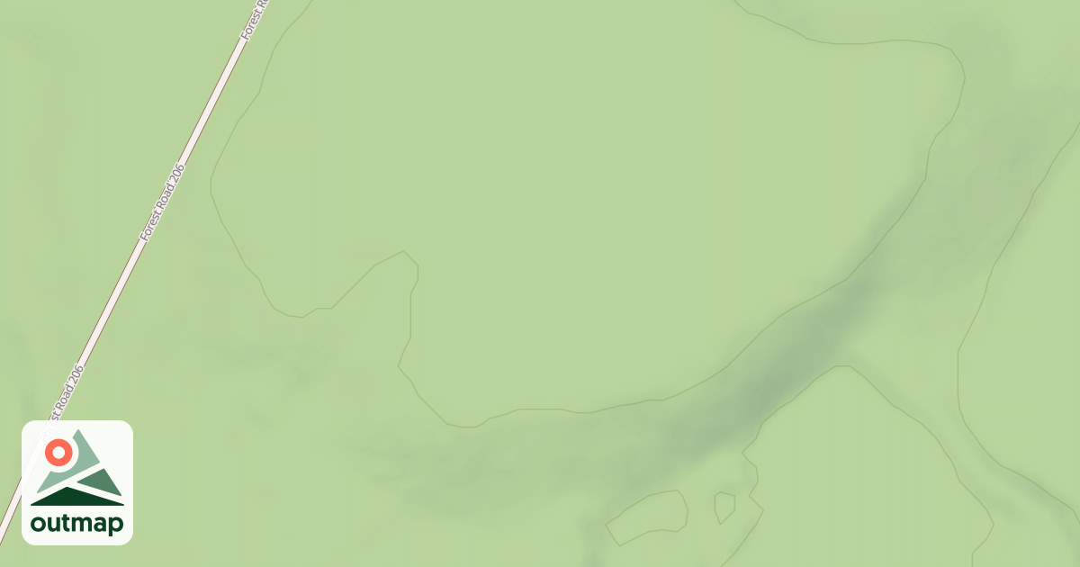 Map of FR 206C
