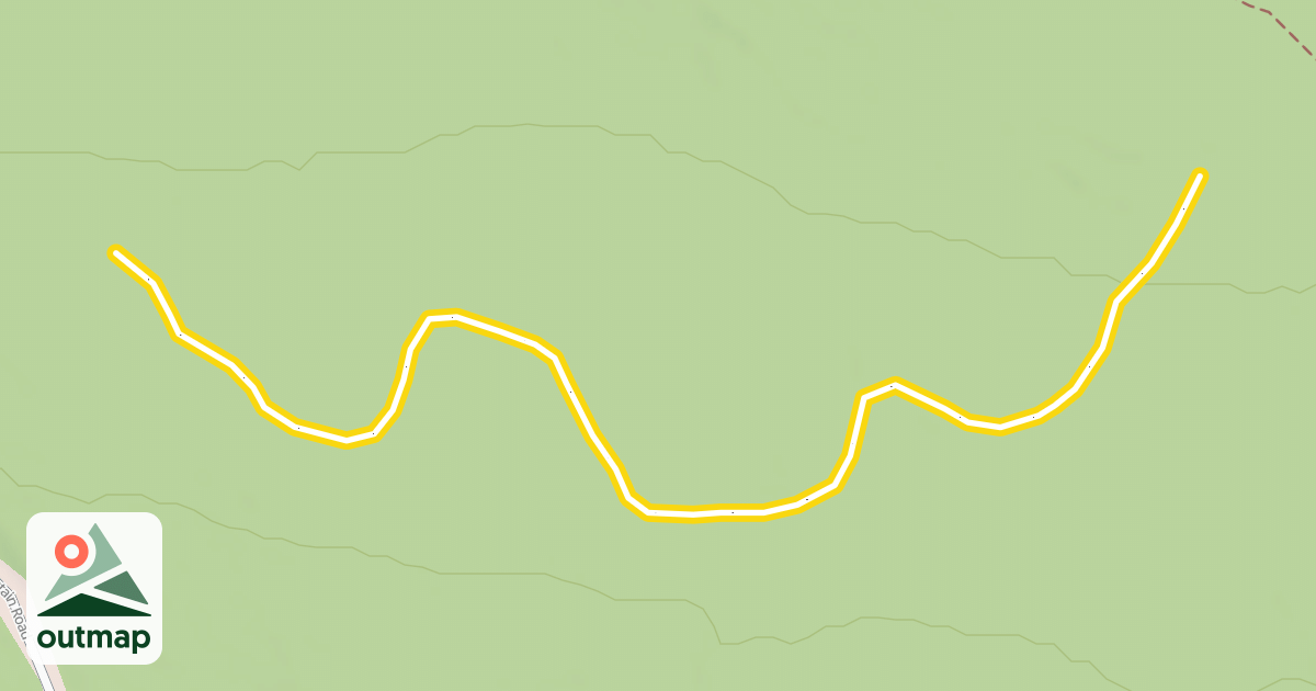 Map of Jeff's Trail