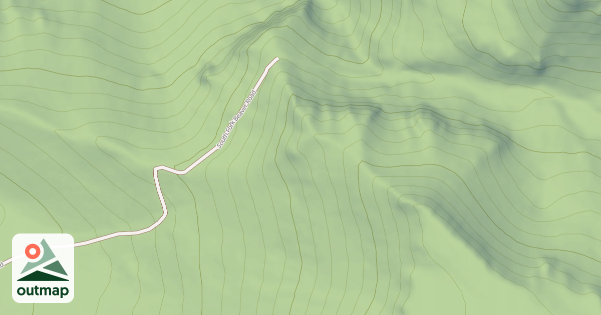 Map of SO FK BEAVER