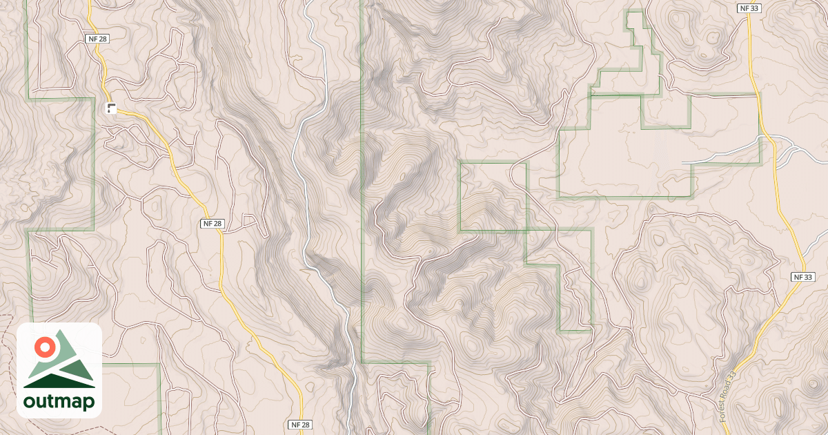 Map of COFFEEPOT