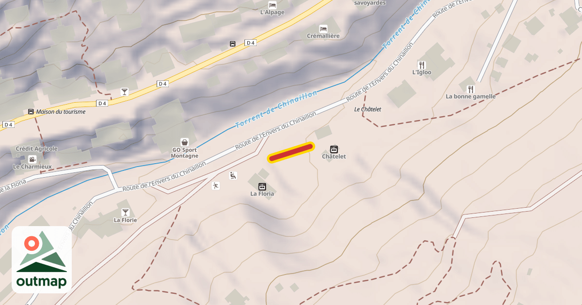 Map of Castor