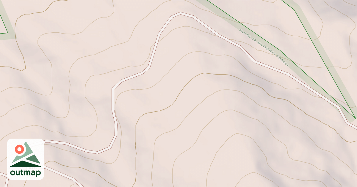 Map of USFS Motor Vehicle Use Map Roads {58BDC5E6-AC8F-4D98-A555-AED5D9D0C107}