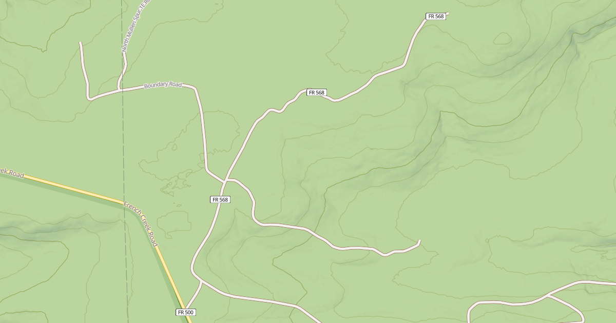 Map preview of DISTRICT BOUNDARY ROAD