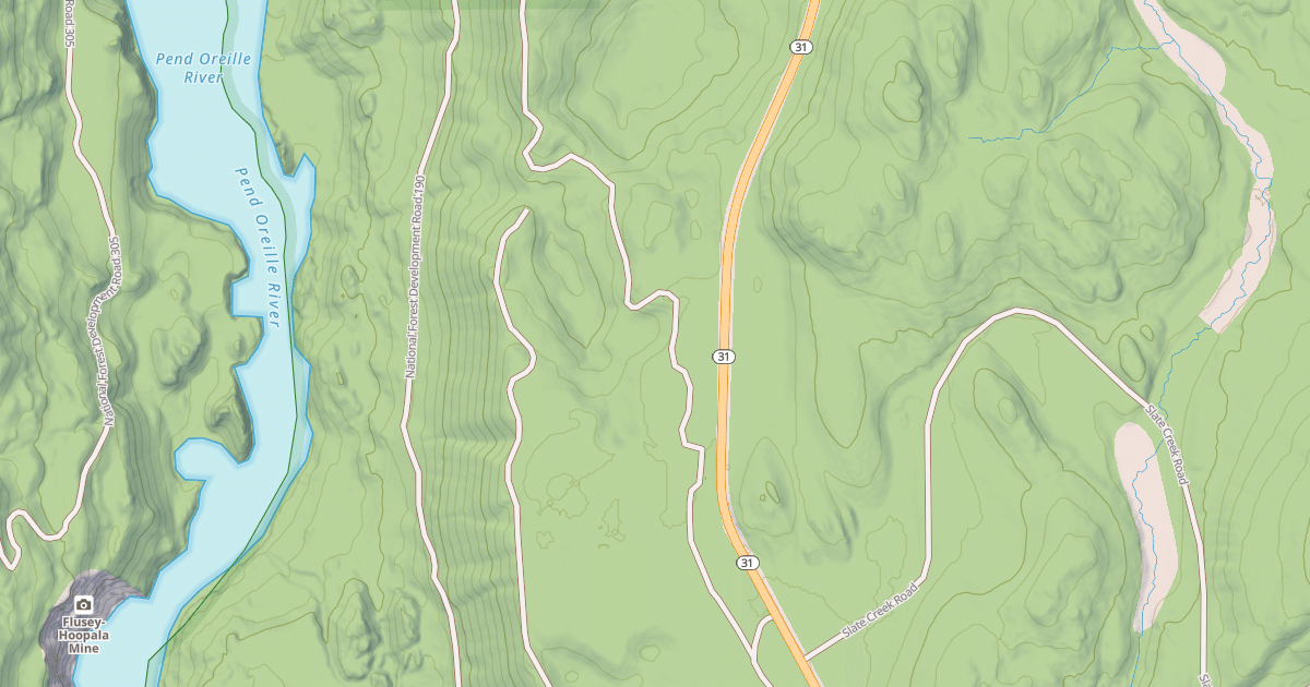 Map preview of USFS Motor Vehicle Use Map Roads {3C473AC2-9F3B-40E5-B356-F4B4DB9B7416}