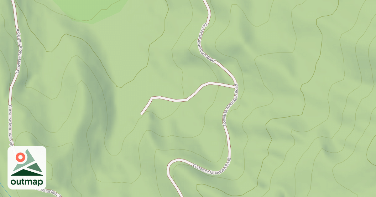 Map of CONVERSE MTN.
