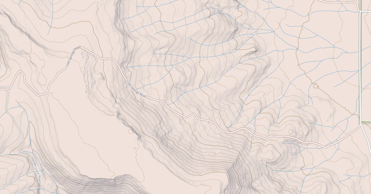 Map preview of COLD SPRINGS