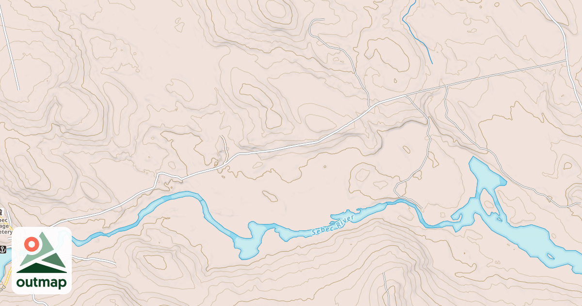 Map of Old Brownville