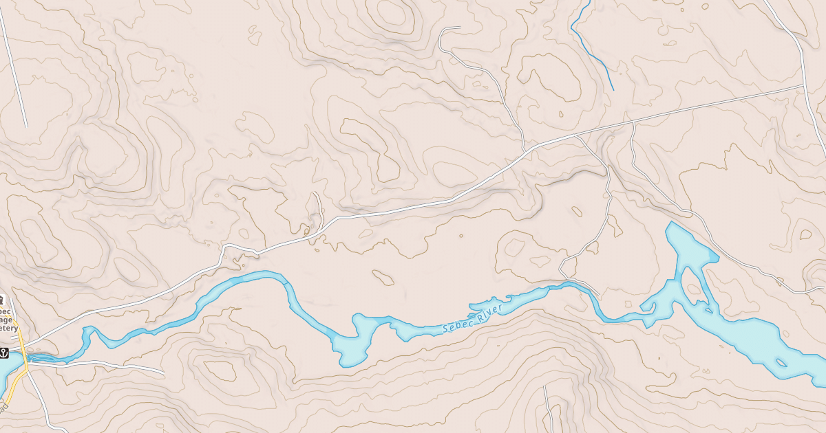 Map preview of Old Brownville