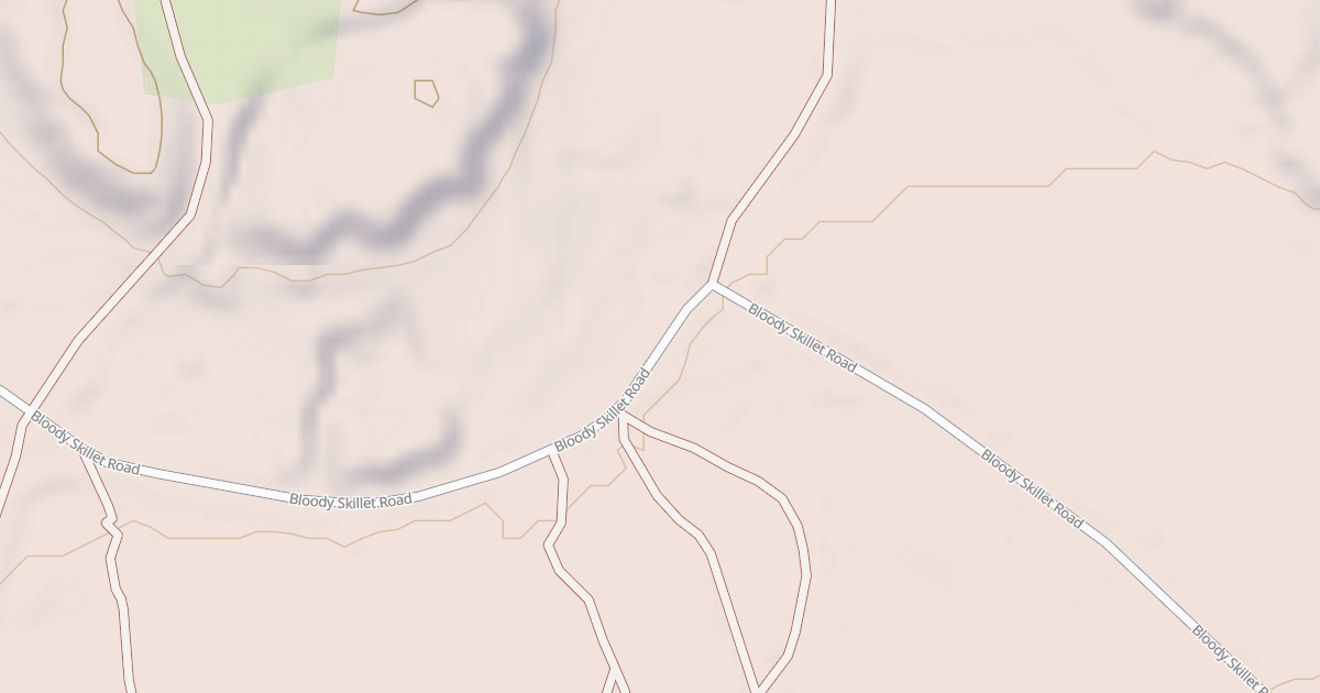 Map preview of Bloody Skillet ATV Trail