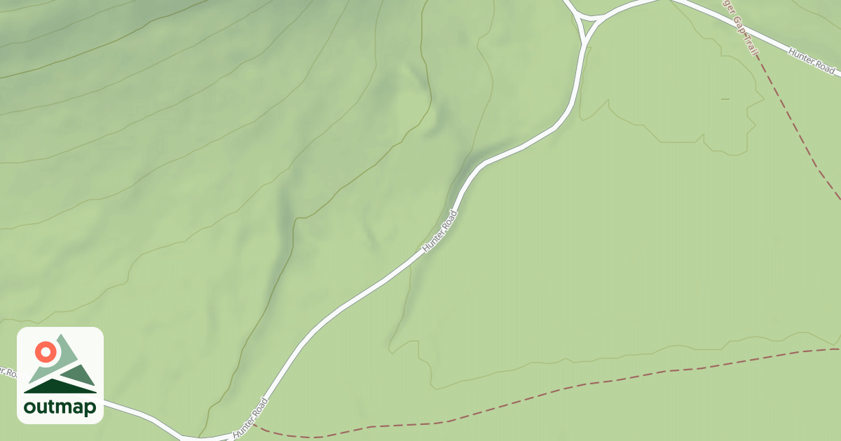Map of Bald Eagle State Forest Snowmobile Trails