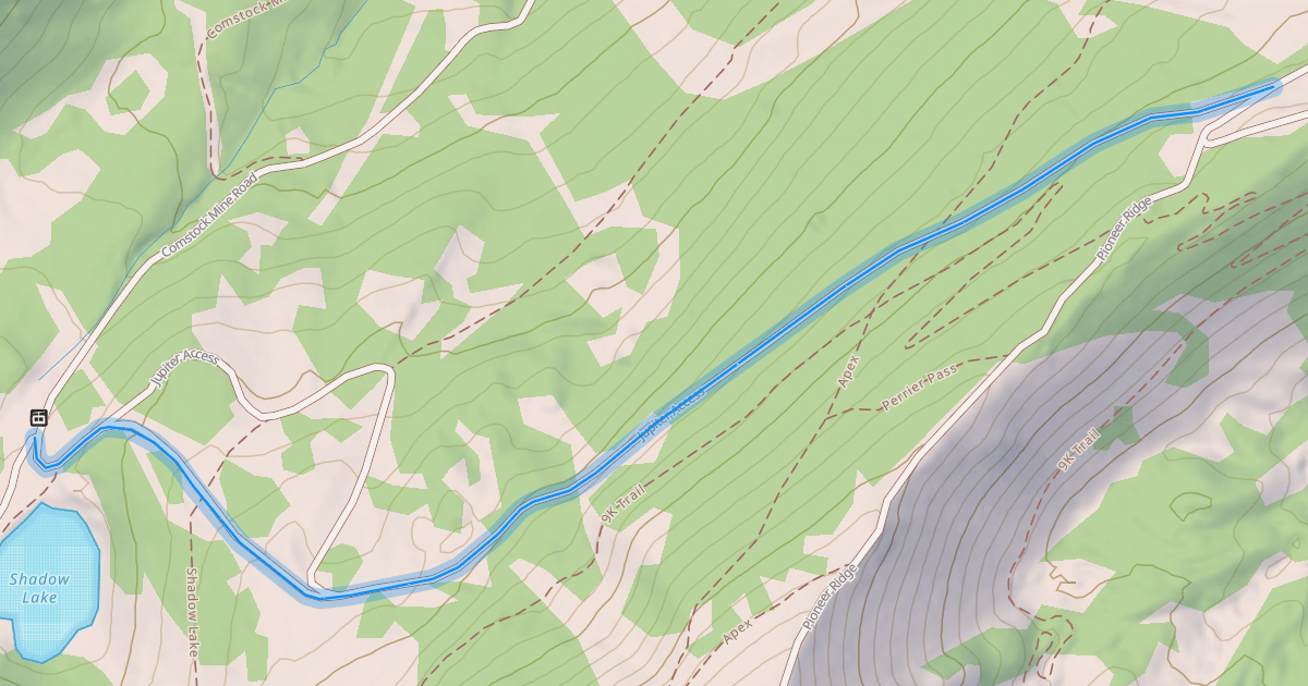 Map preview of Jupiter Access