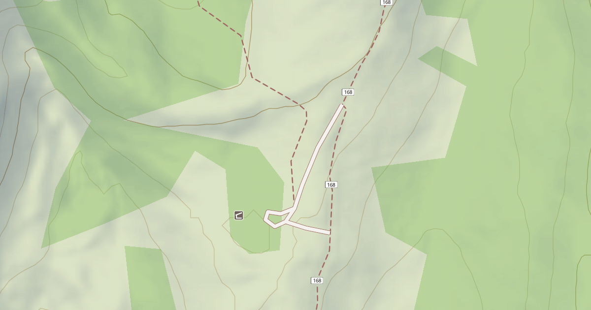 Map preview of MILLVILE PEAK WARMING HUT