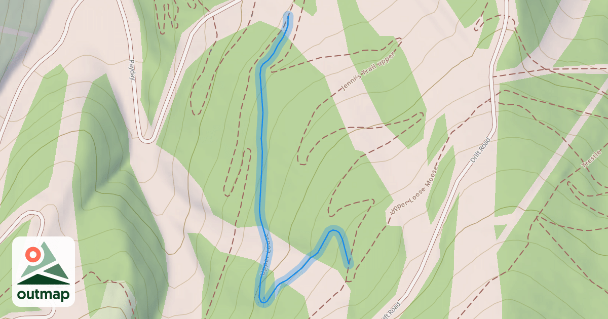 Map of Upper Loose