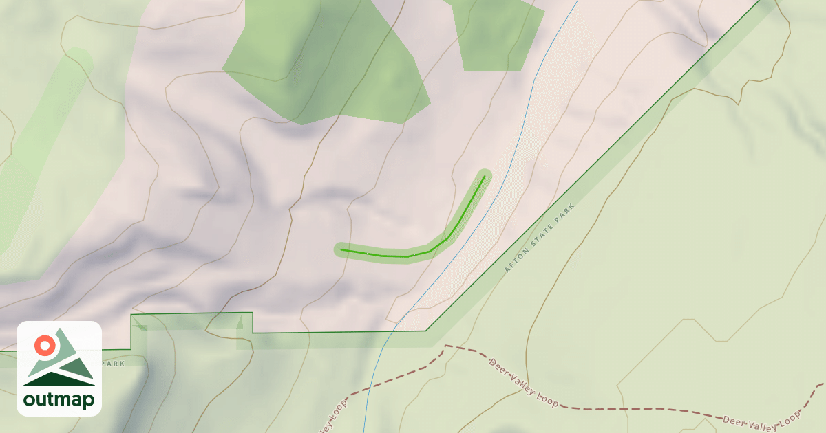 Map of Rosie's Run
