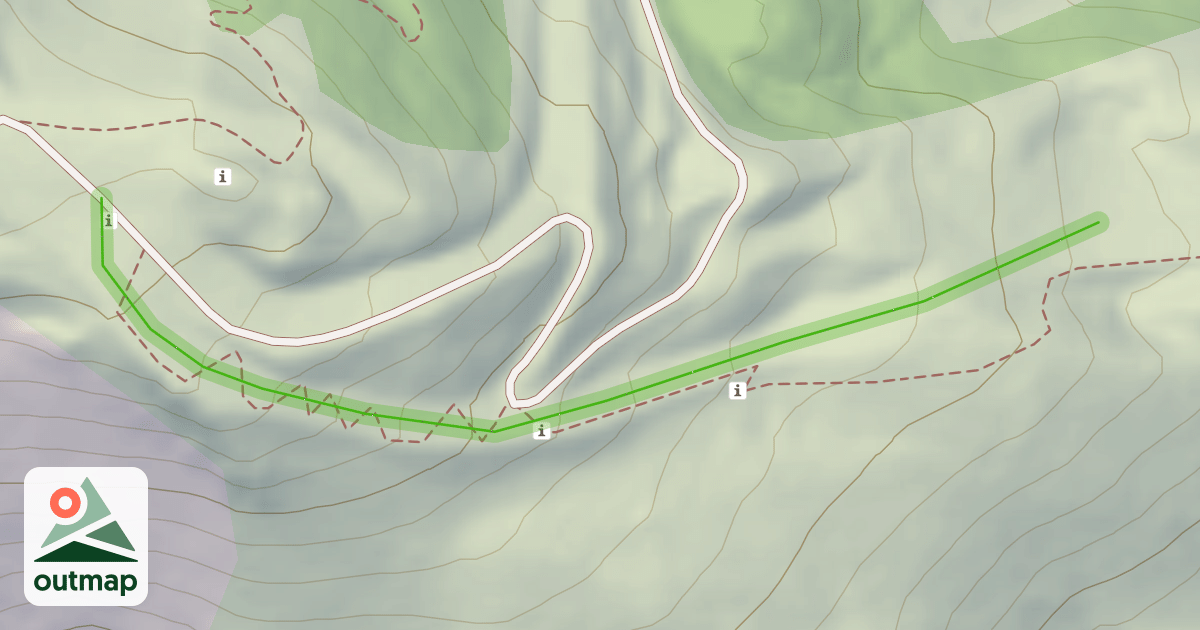Map of Crêtes du Rocher Noir