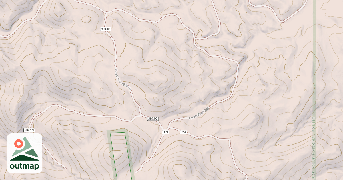 Map of BURNT FORK