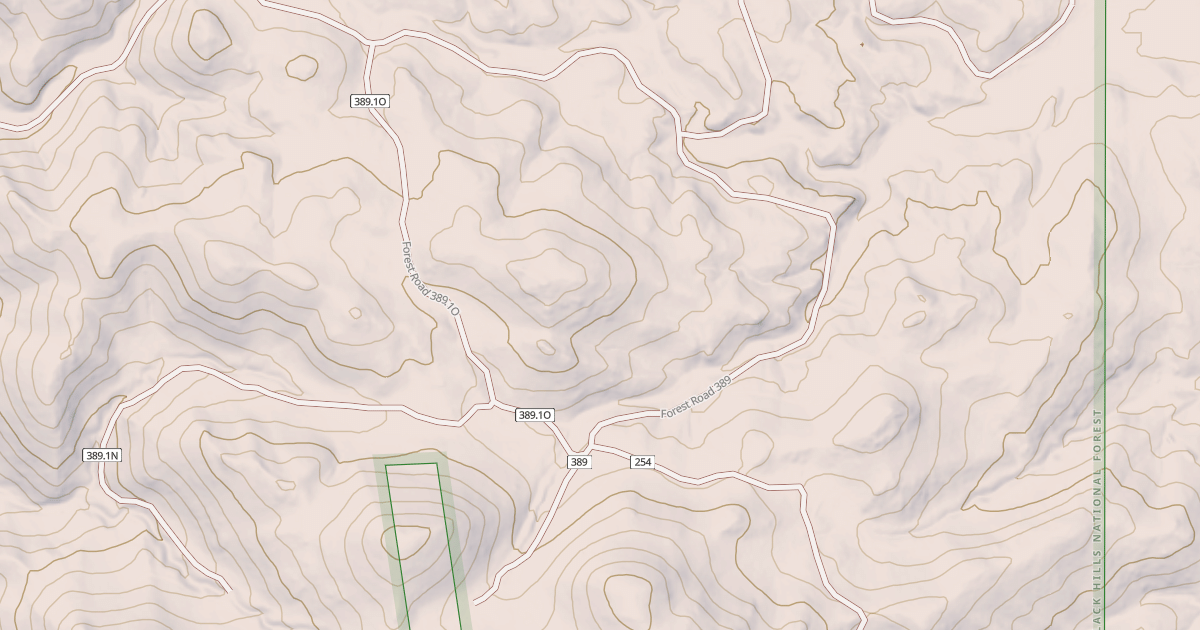 Map preview of BURNT FORK