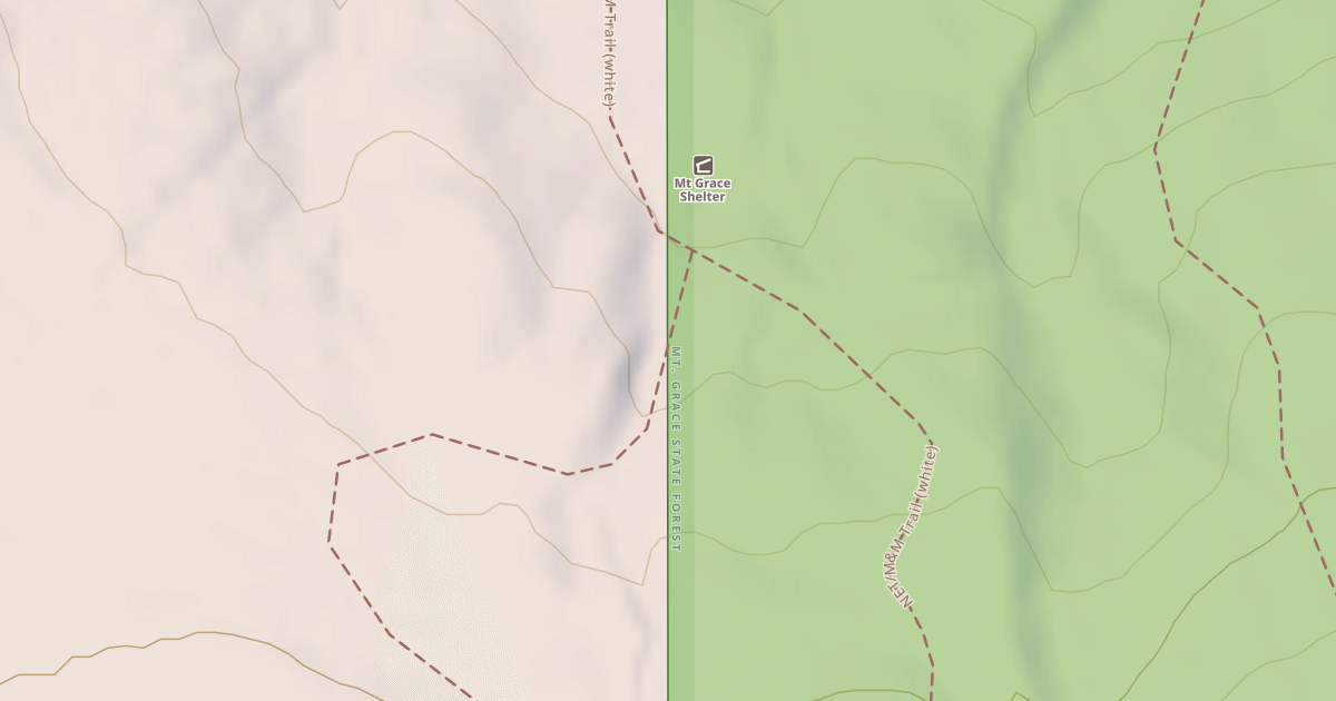 Map preview of Round the Mountain Trail