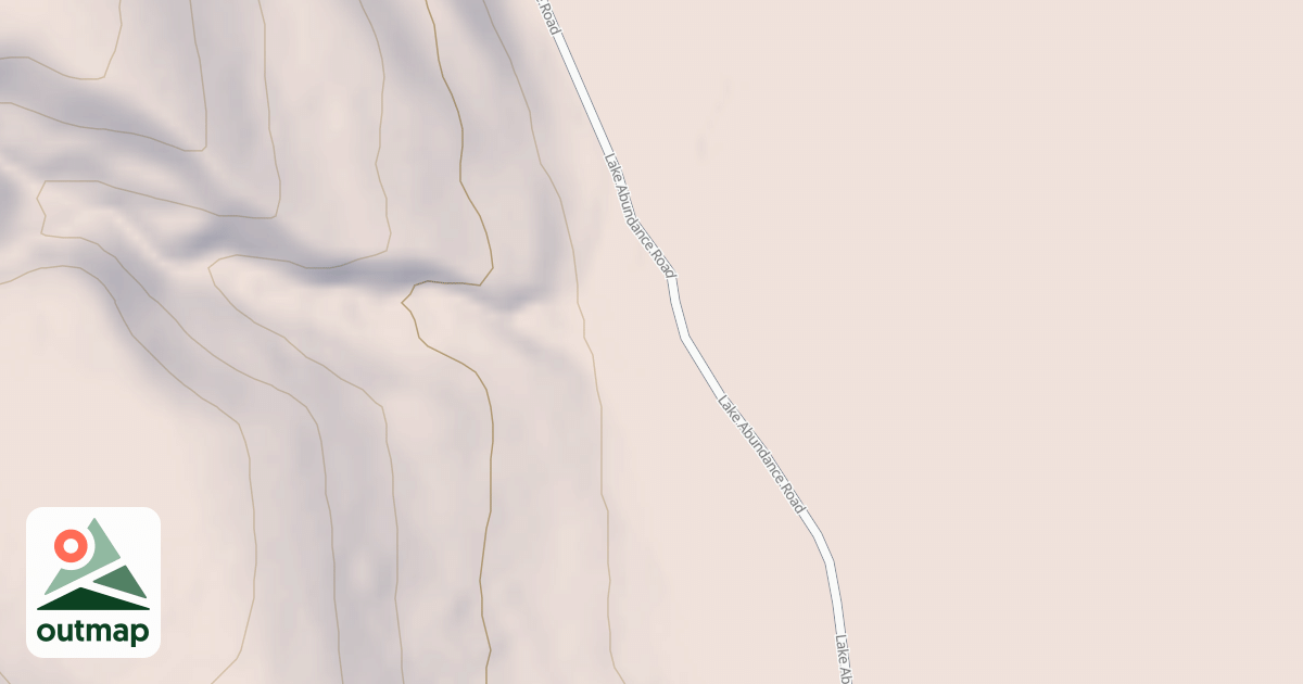 Map of LAKE ABUNDANCE E